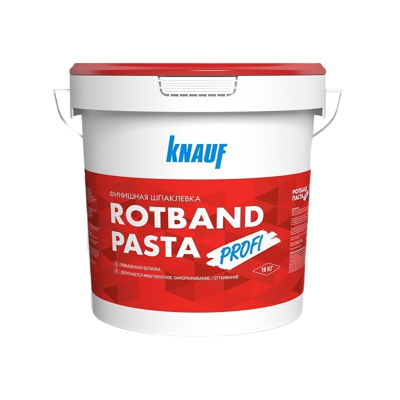 Шпаклевка Knauf Rotband Pasta Profi готовая (18 кг)